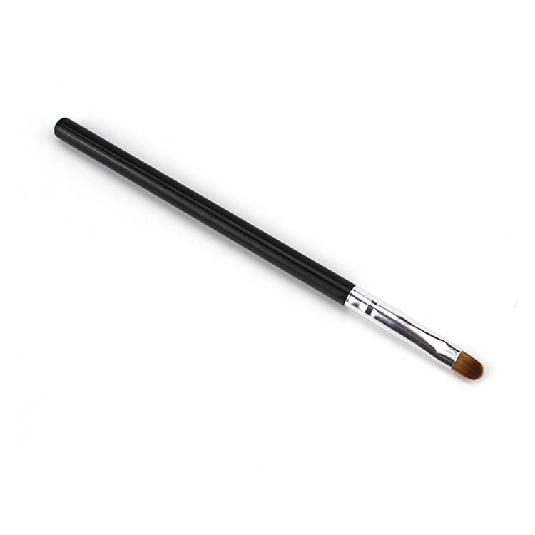 Single concealer brush, plastic-handled makeup brush, one set, beginner's makeup brush, wholesale beauty tools, portable Specification drawing