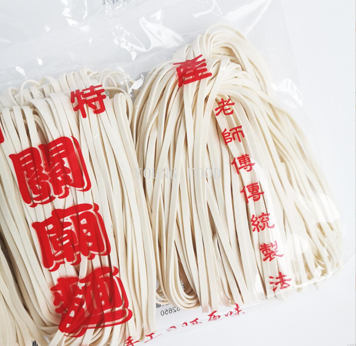 包邮台湾特产诚星日晒关庙面 宽条350g 手工日晒面 纯素 无防腐剂详情6