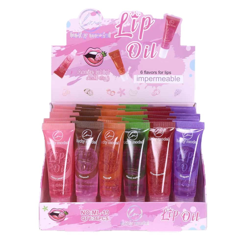 LUCKY MODEL Fruit-Flavored Color-changing Moisturizing Lip Oil ML-19 Moisturizing Lip Gloss MAGIC LIPOIL 15ML Item Picture
