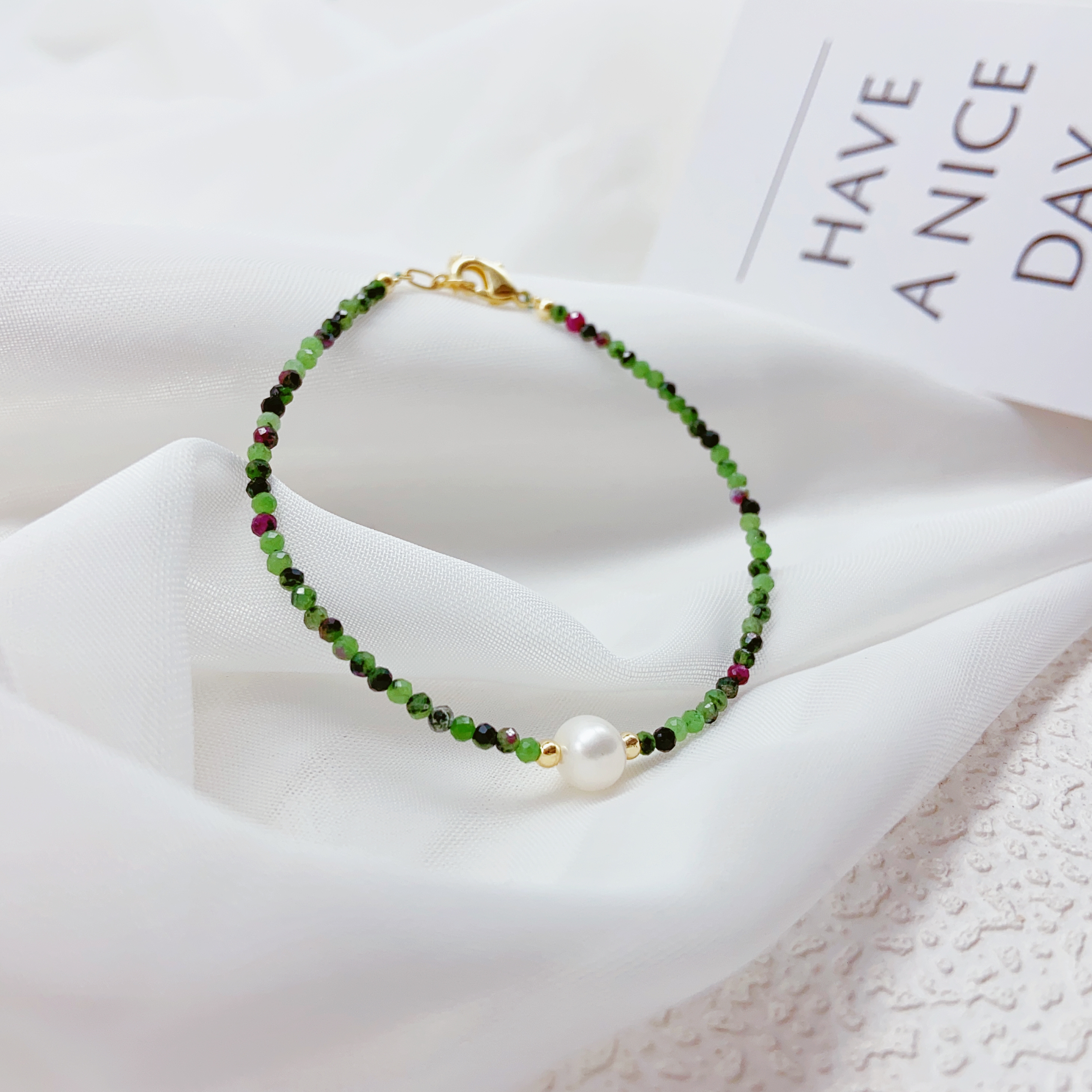 手串/星月菩提/水晶手串/文玩/陶瓷手串细节图