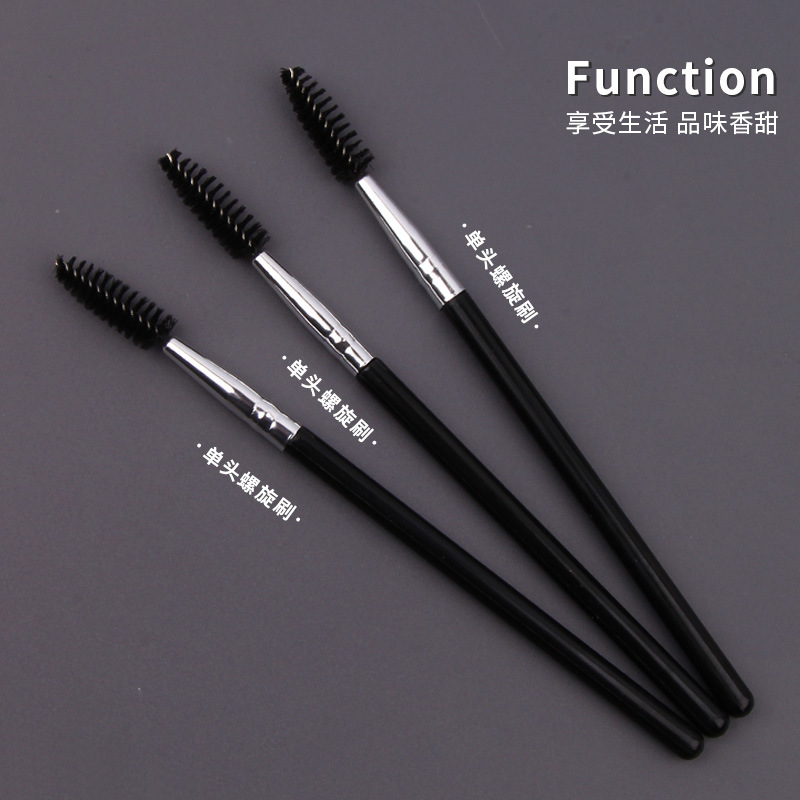 Single spiral mascara brush, tower-shaped brush, one set of beauty tools, beginner's makeup wholesale, mascara curl Application Scenario