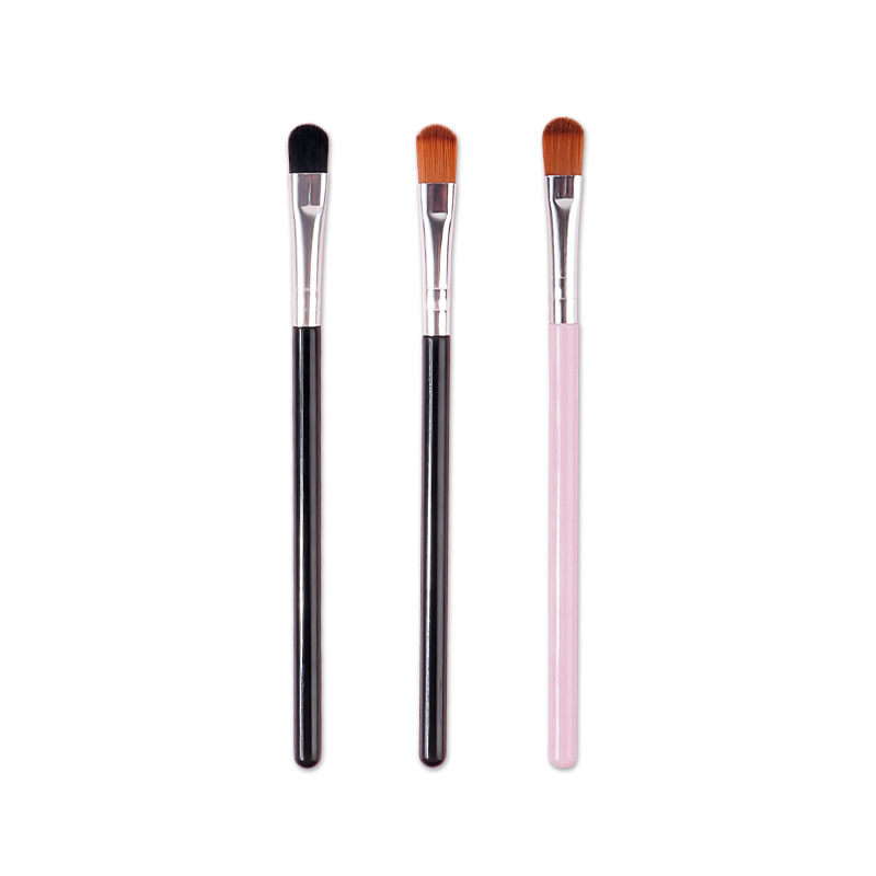 Beginner's single eyeshadow brush, pink eye smuder brush, soft bristle makeup brush, portable beauty tools wholesale Item Picture