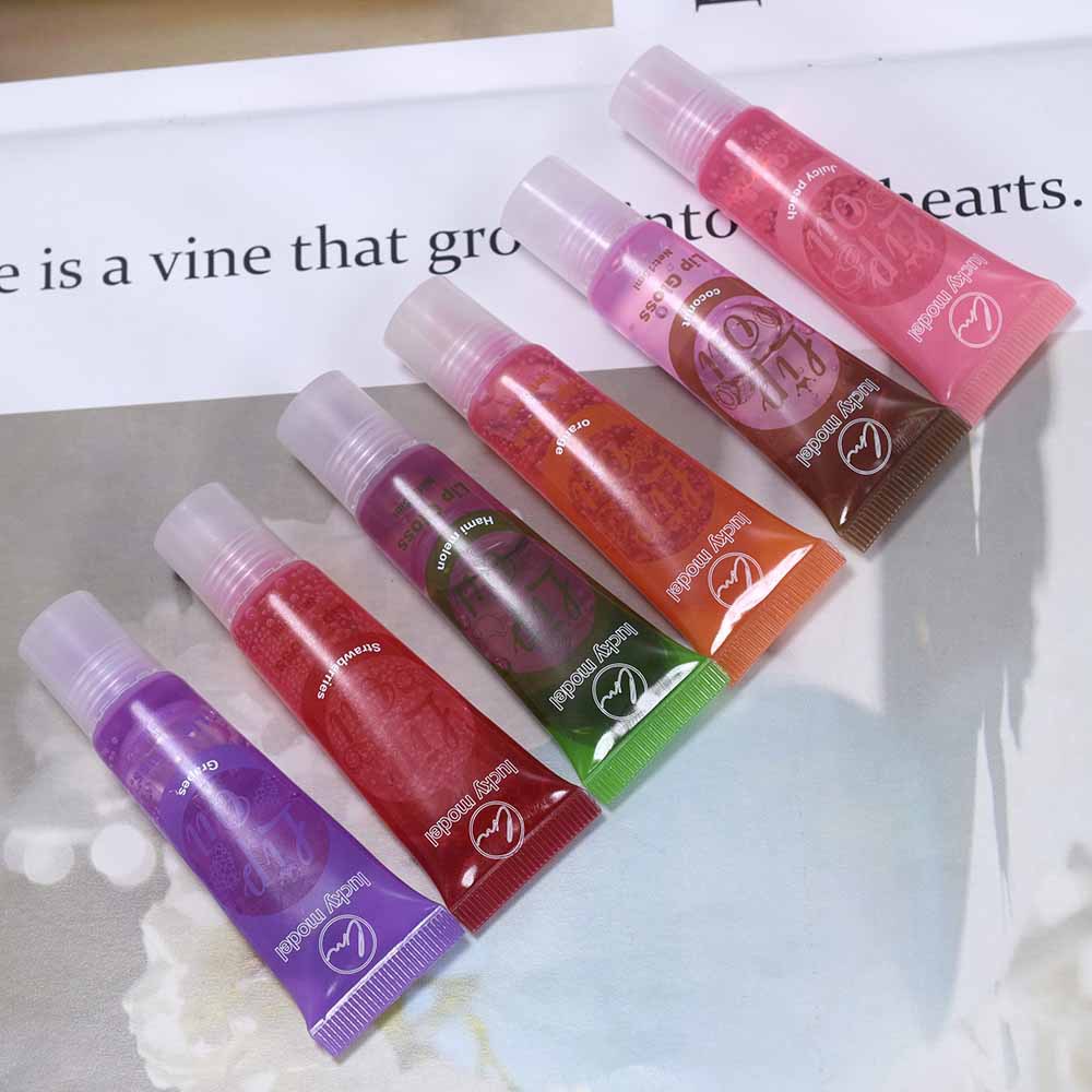 LUCKY MODEL Fruit-Flavored Color-changing Moisturizing Lip Oil ML-19 Moisturizing Lip Gloss MAGIC LIPOIL 15ML full figure