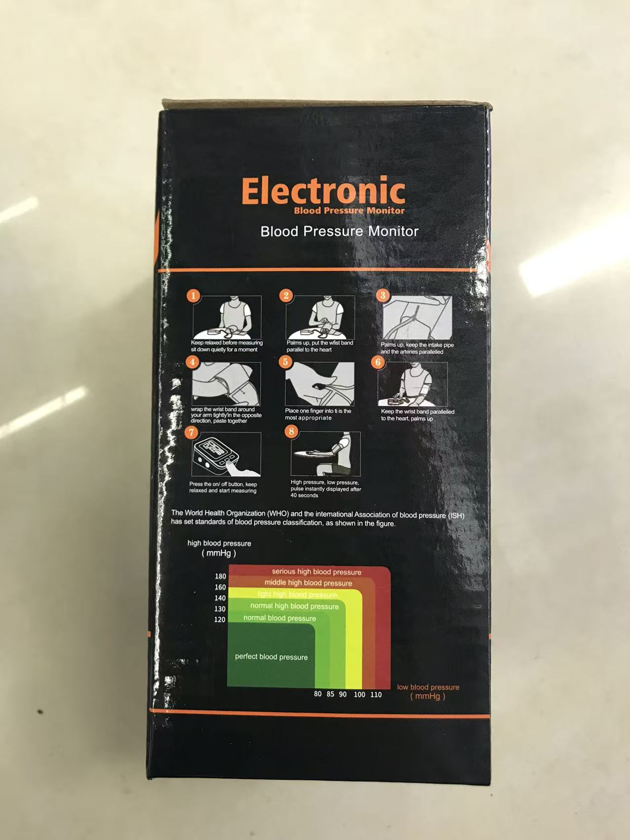 The large-screen blood pressure monitor is a bestseller in foreign trade. It is a medical-grade intelligent English broadcast home blood pressure measurement upper arm blood pressure monitor Application Scenario