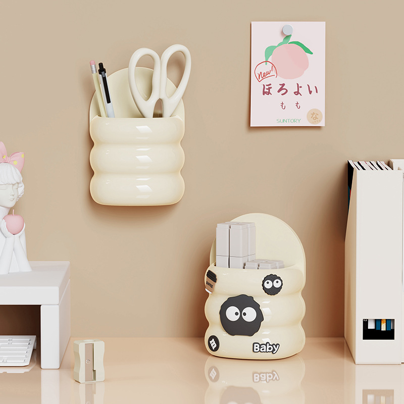 W80-A198 Bathroom toothbrush, Large comb, storage rack, non-drilling wall-mounted bathroom washbasin