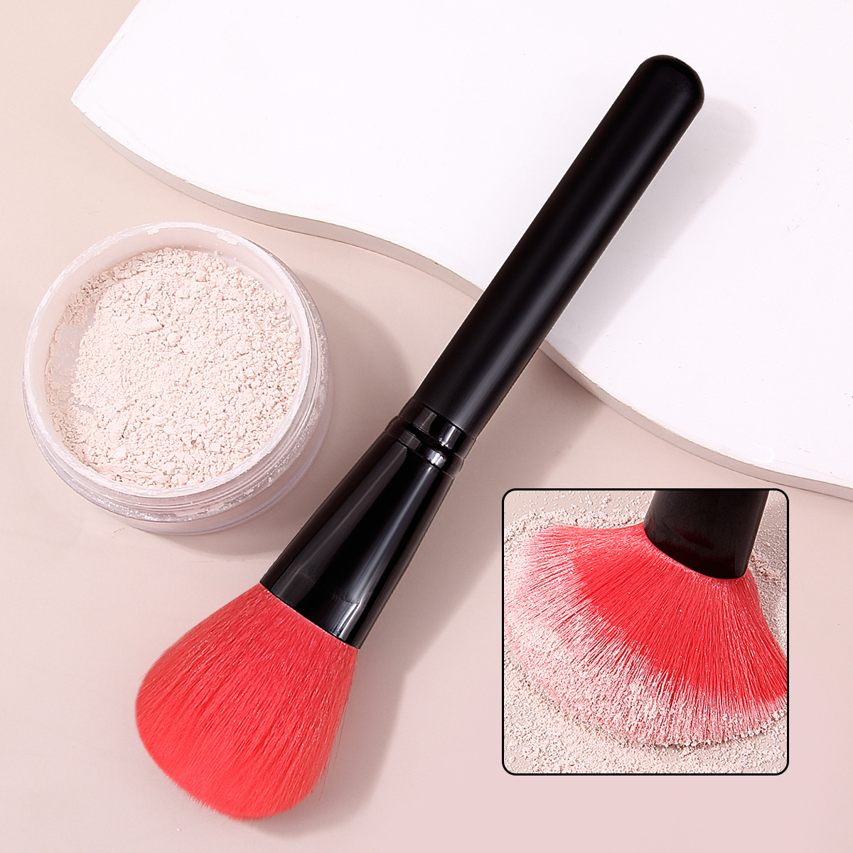 Student special offer: Loose brush, soft brim, blush, powder, setting brush, beauty tools, makeup brush in stock full figure