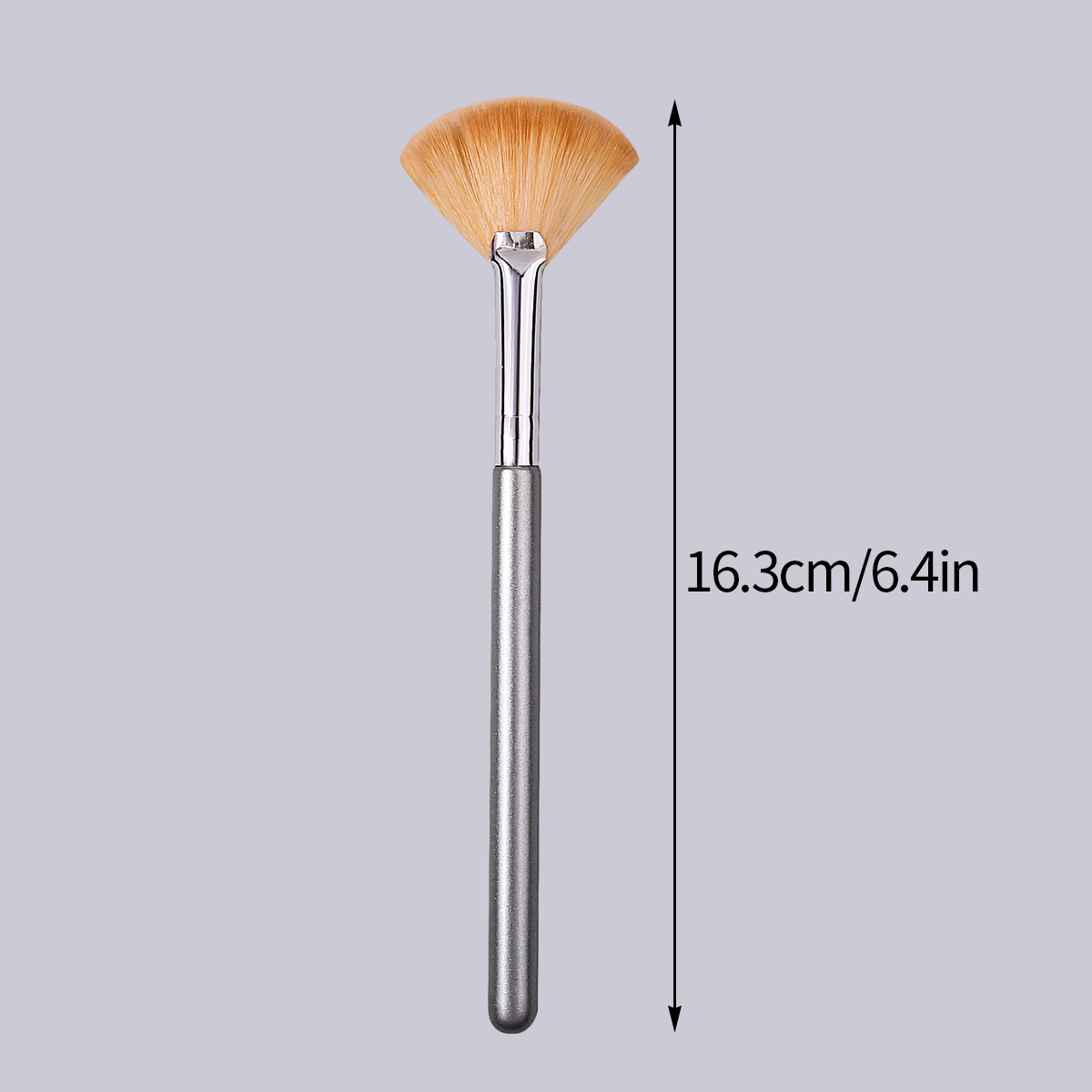 Fan-shaped brush, high-gloss brush, leftover paint, fine gloss, super soft brightening brush, fan-shaped acrylic brush, direct supply from the manufacturer Item Picture