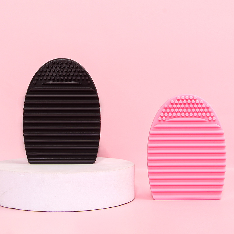 Makeup brush, cleaning brush, silicone egg brush, washing brush, silicone egg brush, beauty cleaning tool Application Scenario