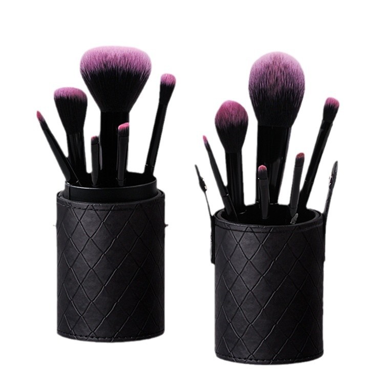 Holiday Series 12-piece makeup brush set: Complete loose powder brush, eyeshadow brush, foundation, concealer brush, soft bristle makeup tools Item Picture