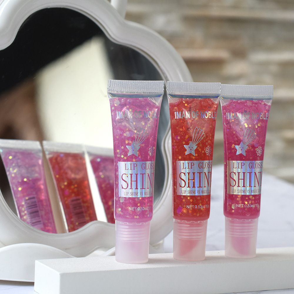 IMAN OF NOBLE SHINY LIPGLOSS L449 Lip Gloss for export full figure