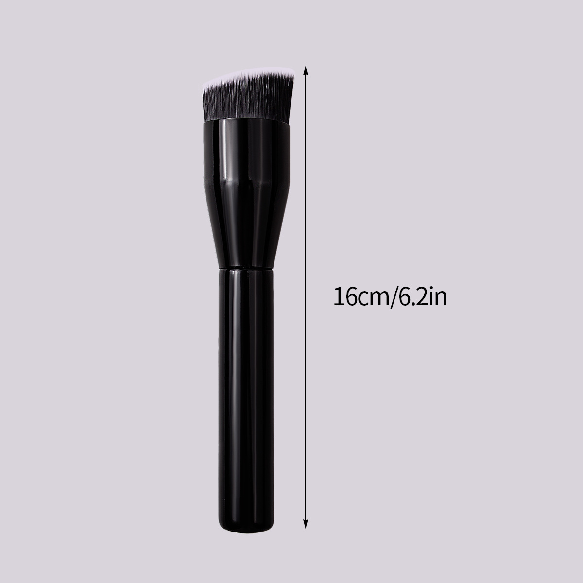 Single-pack internet-famous makeup brush 170 Foundation brush Scarless fiber bristles flat head contactor soft makeup tool Item Picture