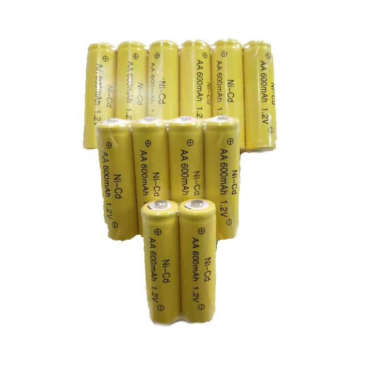 五号充电电池AA700mAh1.2V灯具太阳能灯应急灯可用