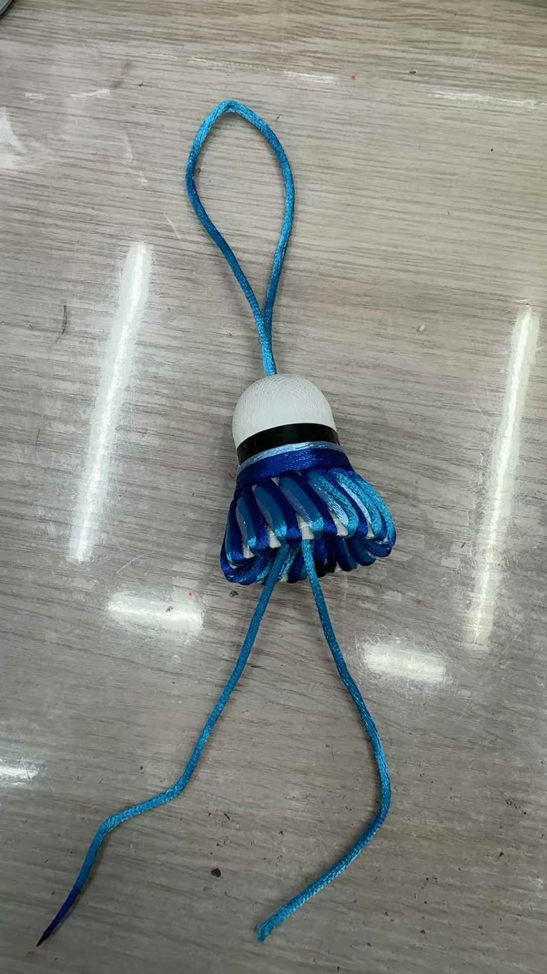 羽毛球挂件编织DIY挂饰手工自制编织材料绳配件