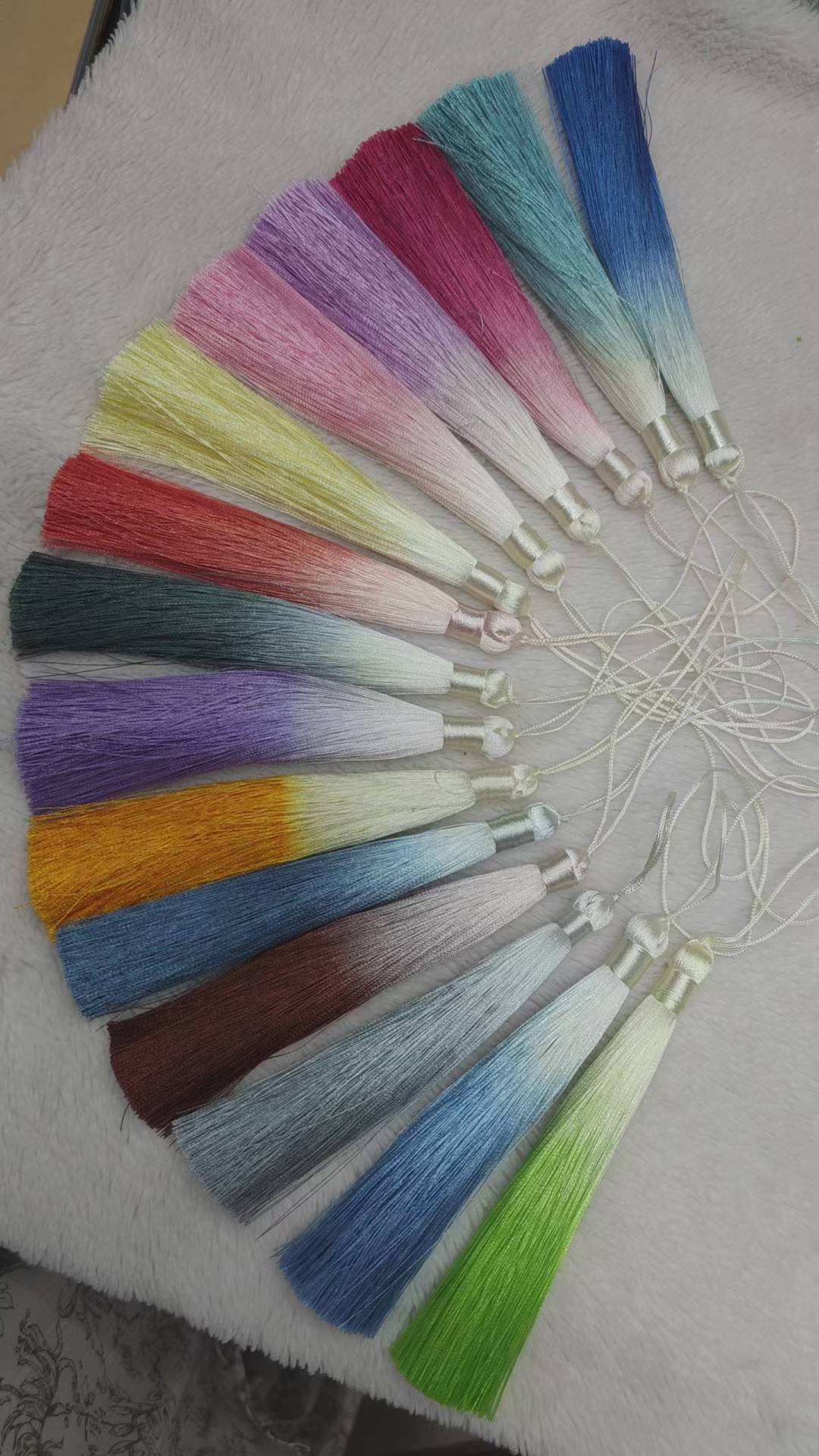 流苏diy中国风古风汉服压襟坠书签饰品配饰