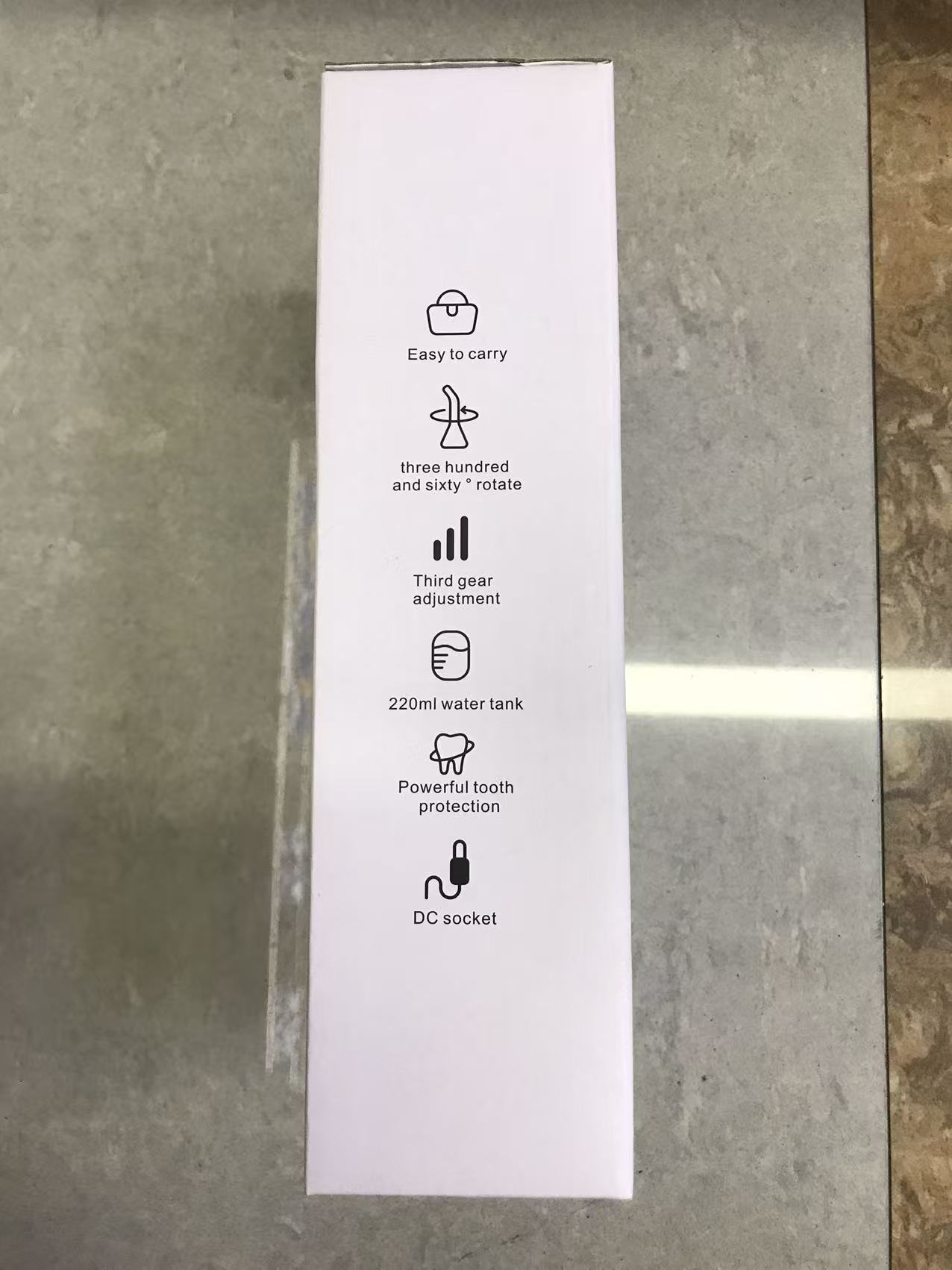 Portable oral water flosser, household mini teeth cleaning machine, dental water, dental floss, electric teeth cleaning device, cross-border Application Scenario