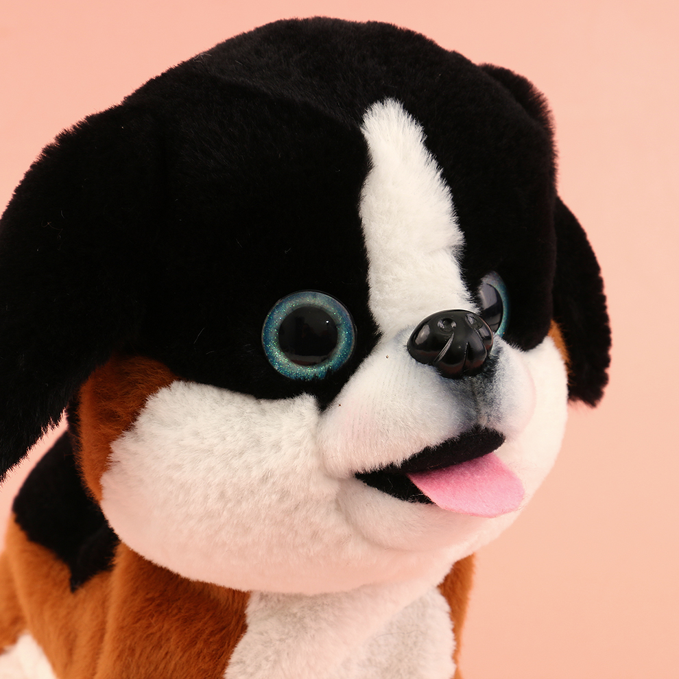 A funny electric plush puppy, full of surprises as a companion, records the funny moments with audio, sings in a unique way, and acts coquettishly with great personality Application Scenario