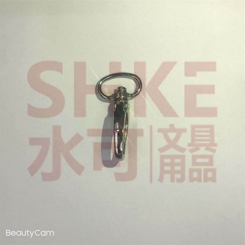 1.6公分宽加厚揽扣加厚抛光高品质箱包五金配件 锌合金钥匙扣宠物狗扣金属龙虾扣1