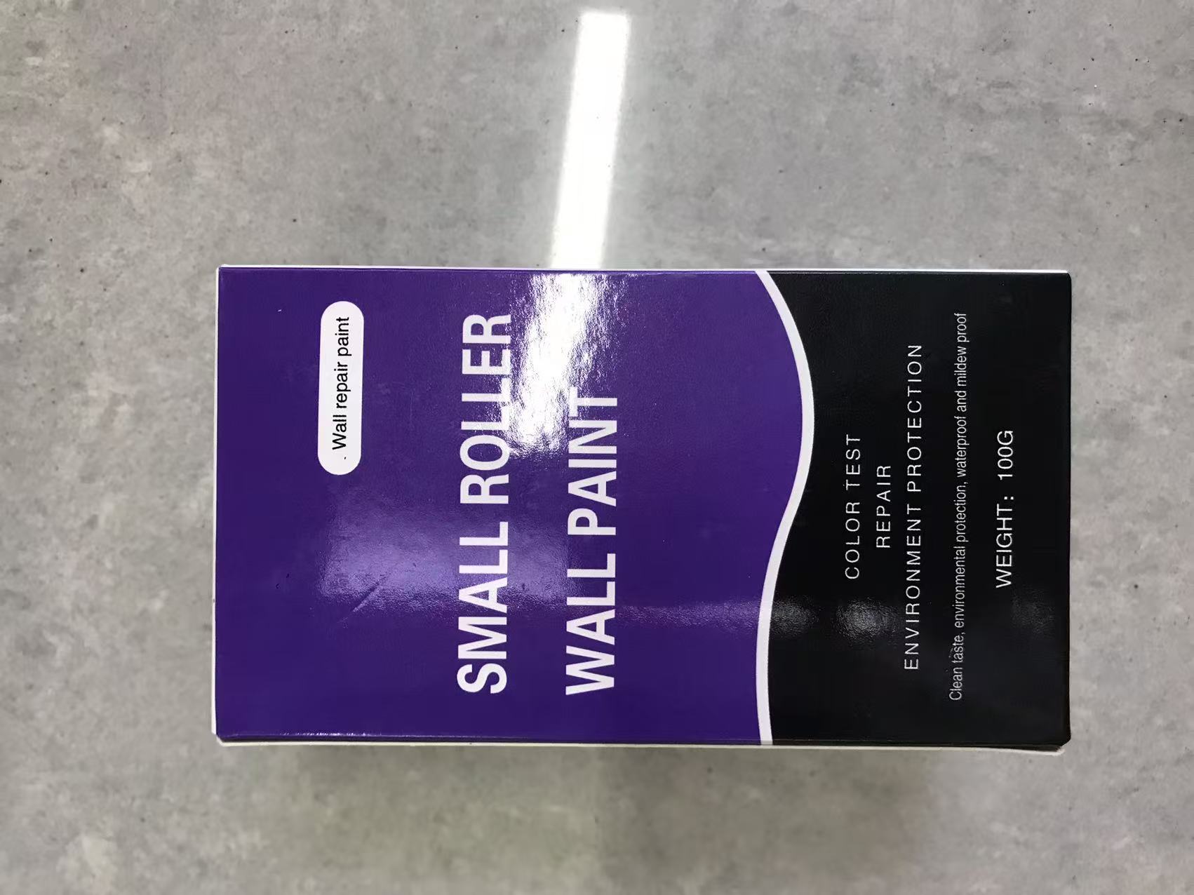 网红同款小滚刷白色补墙漆DIY涂鸦墙上修补防水墙面室内补墙膏