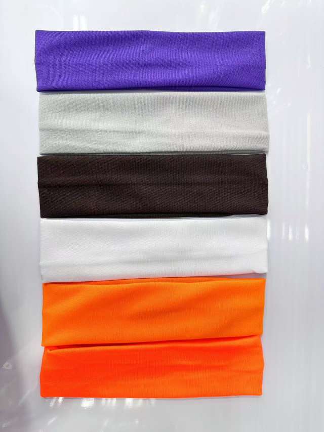 Cross-border sweat-absorbing sports headband, yoga fitness headband, running antiperspirant headband, sports headscarf headband Specification image