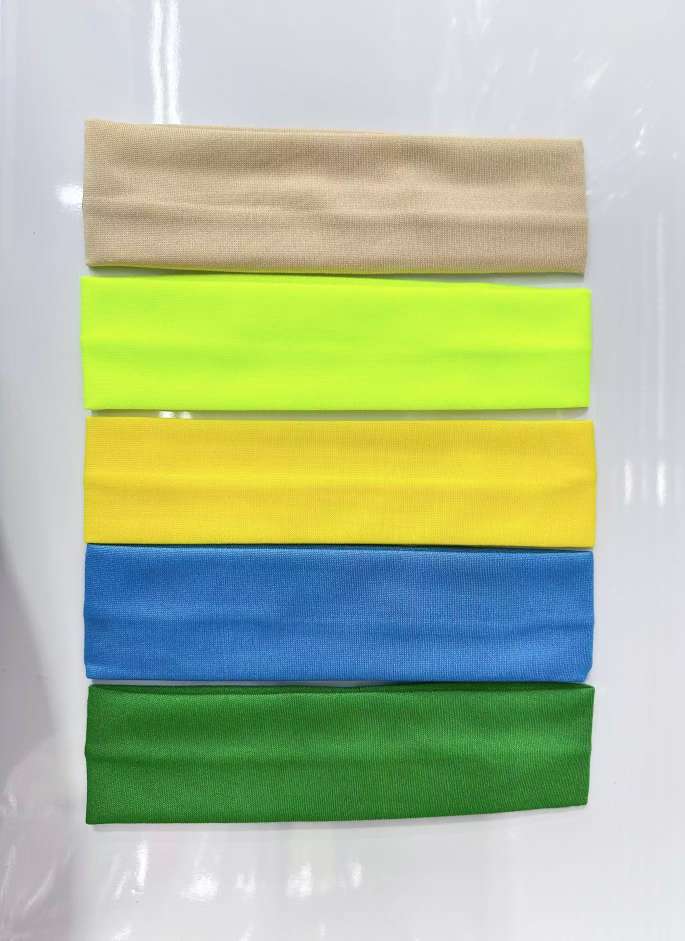 Cross-border sweat-absorbing sports headband, yoga fitness headband, running antiperspirant headband, sports headscarf headband details Picture