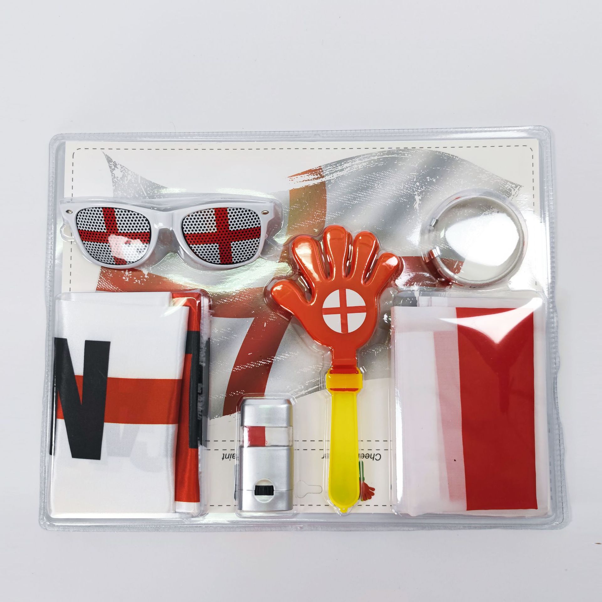 创栋旗帜2026美加墨世界杯足球围巾球迷派对用品墨西哥旗帜拍手脸彩定 制详情6