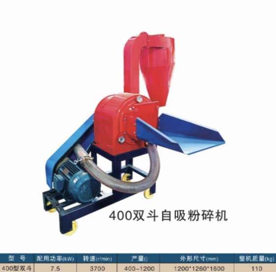 出口供应自吸式玉米粉碎机打粉磨粉机家用商用中药材五谷杂粮调料养殖饲料 跨境供应农业机械粉碎机颗粒机磨面机铡草机榨油机铡揉细节图
