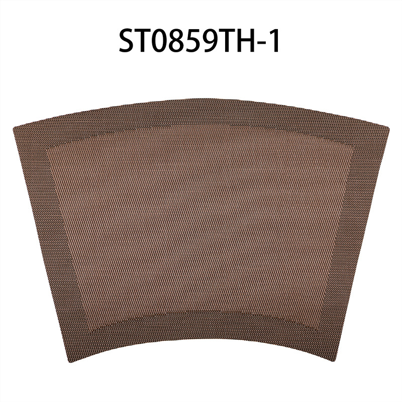 The round table mat is anti-slip and heat-insulating, suitable for both indoor and outdoor queuing details Picture