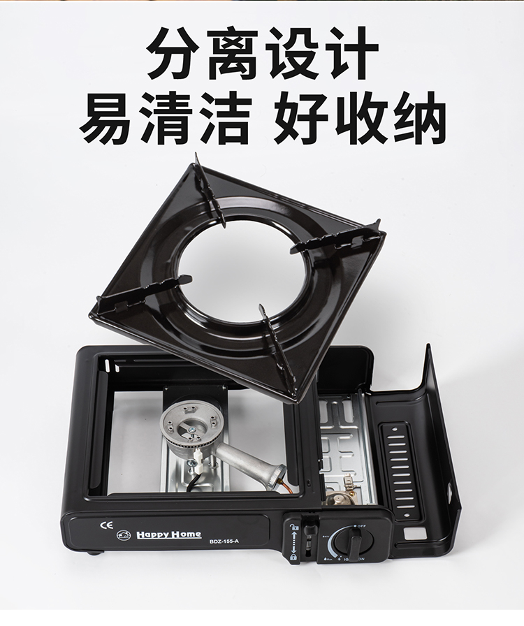 Outdoor Kas hot pot barbecue gas stove, household gas stove, portable outdoor gas stove pic 8