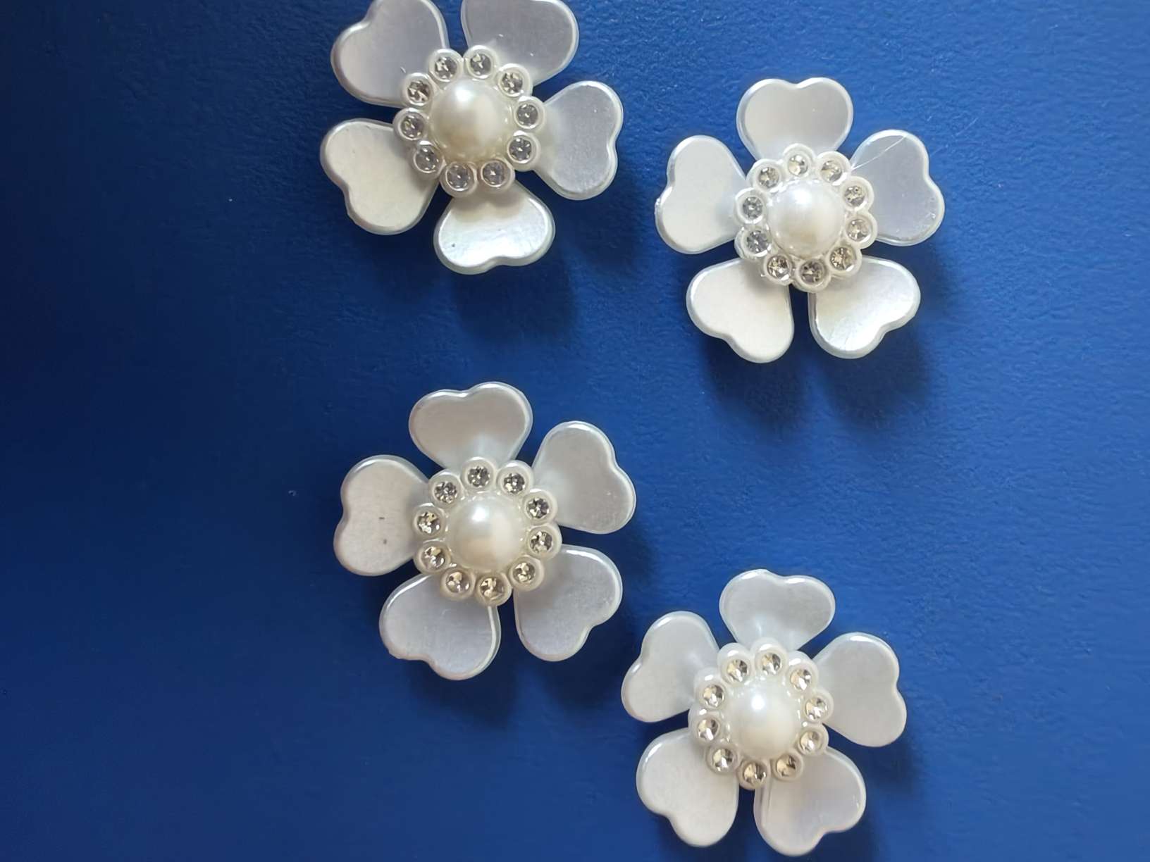 【缘织绣】辅料仿珍珠ABS珠饰五瓣花🌸纺织辅料花边包边带刺绣网纱金线网布装饰用辅料多款选择厂家直销