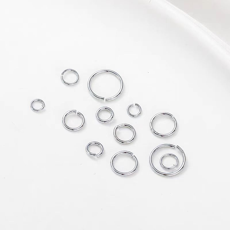 14K包金开口圈单圈手工diy制作手链项链收尾连接圈耳饰品材料配件20个