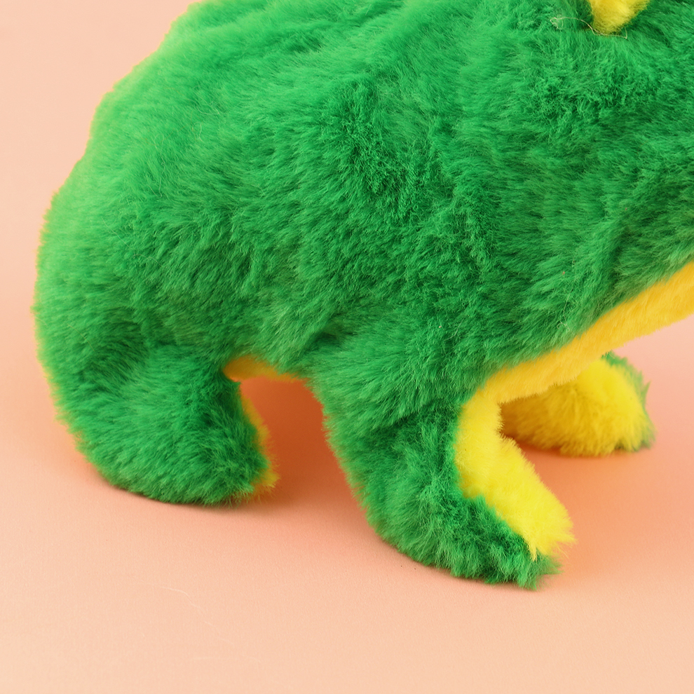 Cute electric plush little frog (adorable version), super fun and soothing to play with, super cute when it's cute and kicks its legs Item Picture