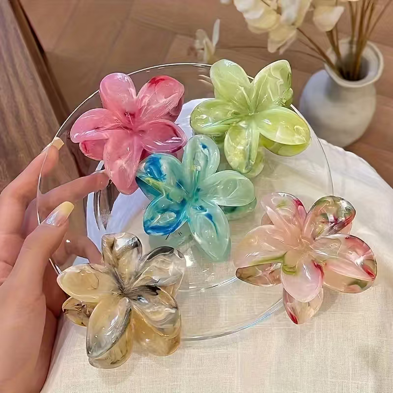 鸡蛋花发箍流行爆款发夹头饰