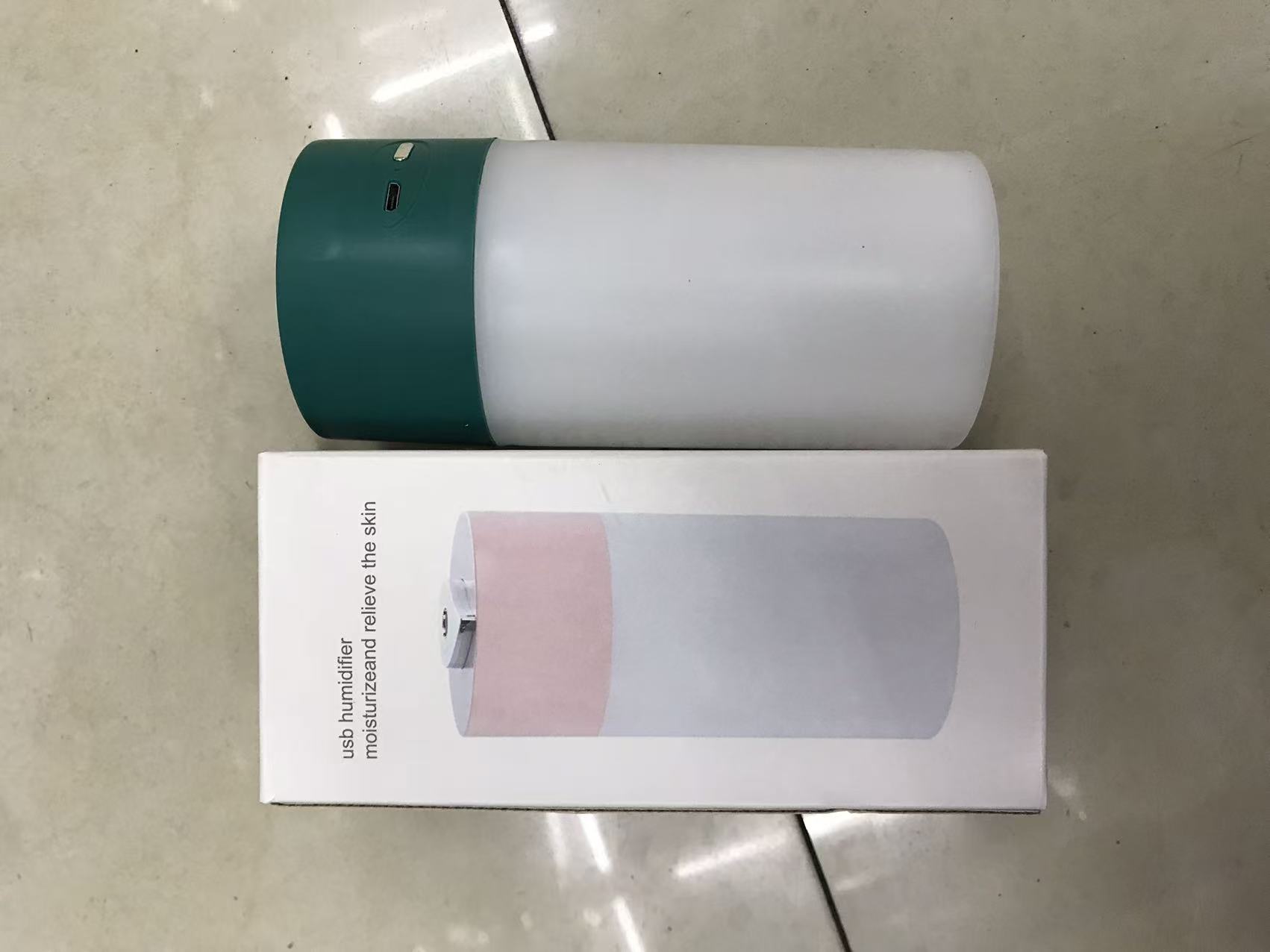 Mini large-capacity dual-spray humidifier, usb aroma diffuser, office, home, desktop fog volume air purifier Specification image