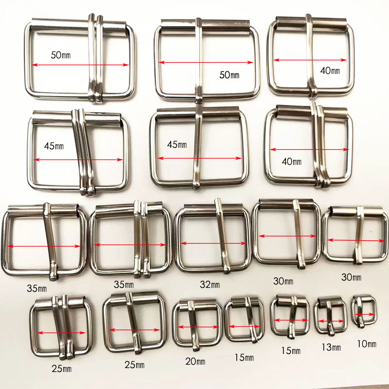 箱包五金配件滚镀铁线针通扣管子扣滚筒针扣铁线扣皮带扣