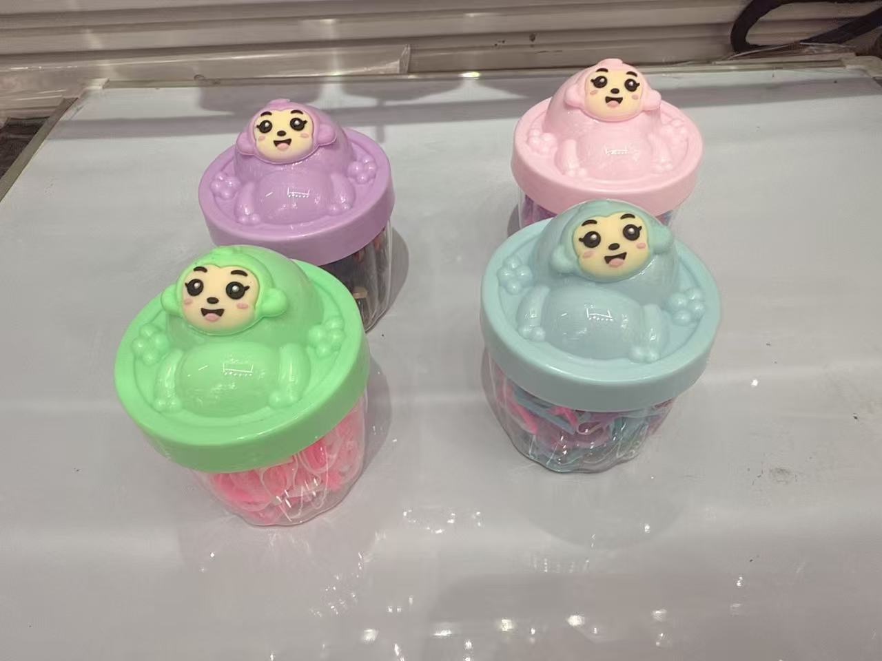 时尚女士拼接发绳头绳儿童简约韩版发饰发饰品头饰配饰