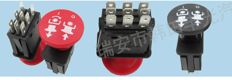 Factory direct sales suitable for PTO mushroom head emergency stop Lynx lawn mower switch Jacobsen Dixie 539101768/582/107601 pic 5