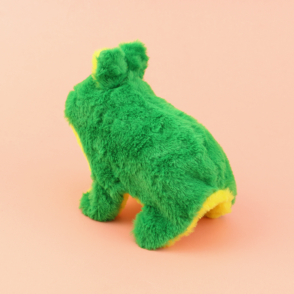 Cute electric plush little frog (adorable version), super fun and soothing to play with, super cute when it's cute and kicks its legs Specification image