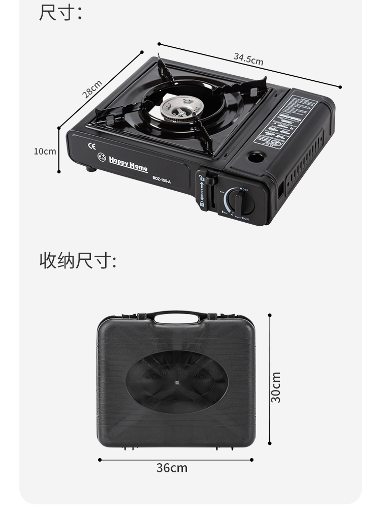 Outdoor Kas hot pot barbecue gas stove, household gas stove, portable outdoor gas stove pic 10