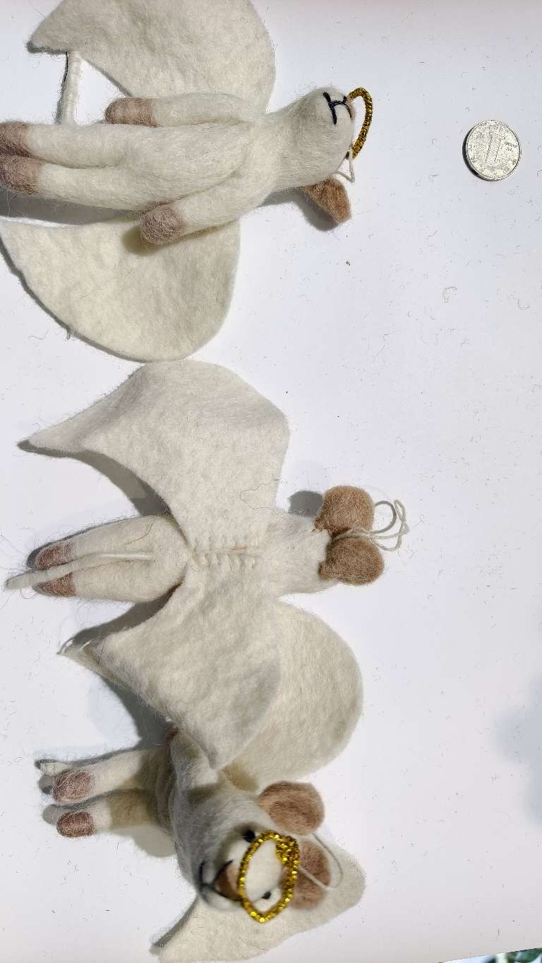 尼泊尔羊毛毡毛绒玩具