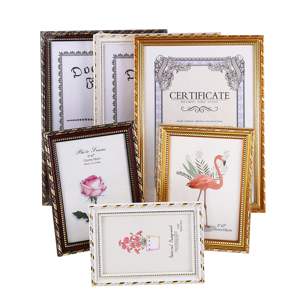 ps美式相框10*15cm 15*20cm 13*18cm摆台相框照片框A3A4证书框