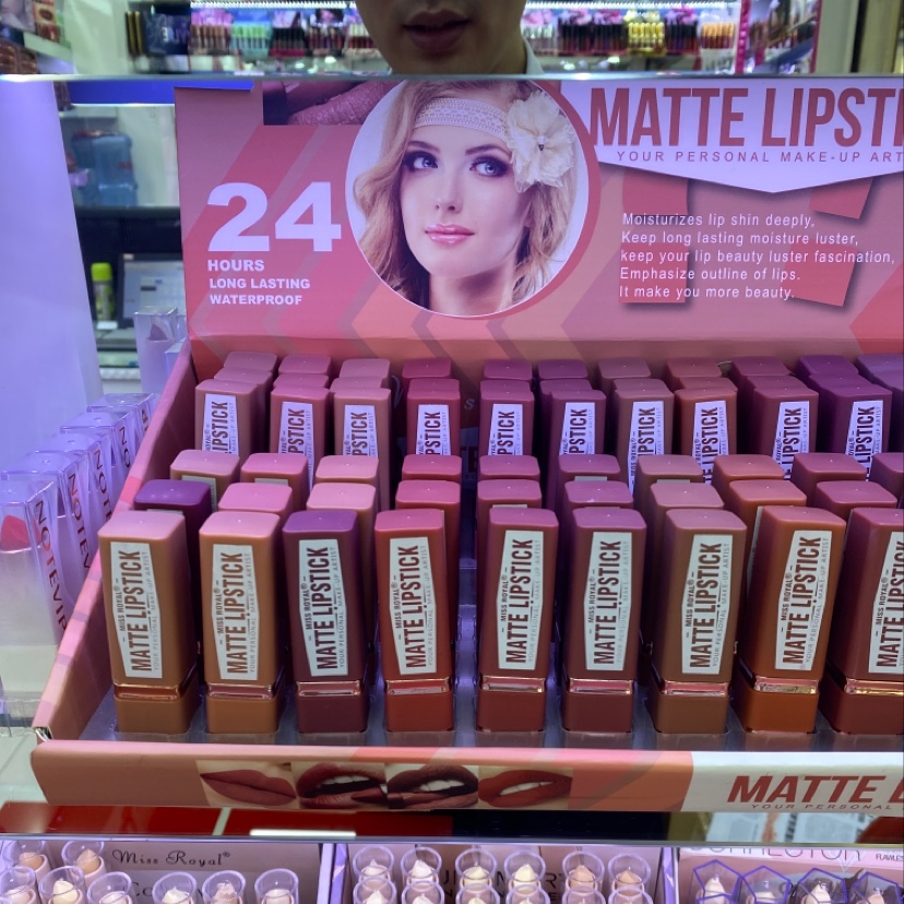 matte口红多色显白果冻质地24小时持久不沾杯口红唇冻01