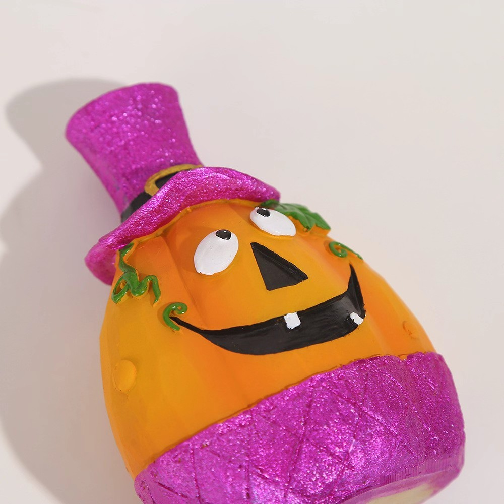 Cross-border European and American festival celebration gifts: Halloween pumpkin head decorations, funny pumpkin bucket table trinkets, diy detail image 4