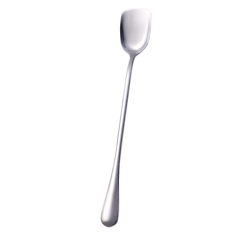 Stainless steel long-handled scoop, creative coffee scoop, ice cream scoop, cake scoop, new ice scoop as a souvenir Item Picture