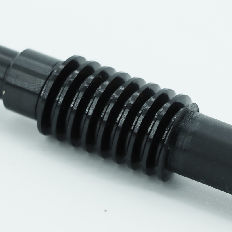 Factory direct supply of worm gear and worm assembly, large module and small module worm gear and worm, 45# steel turbine teeth X20 full figure