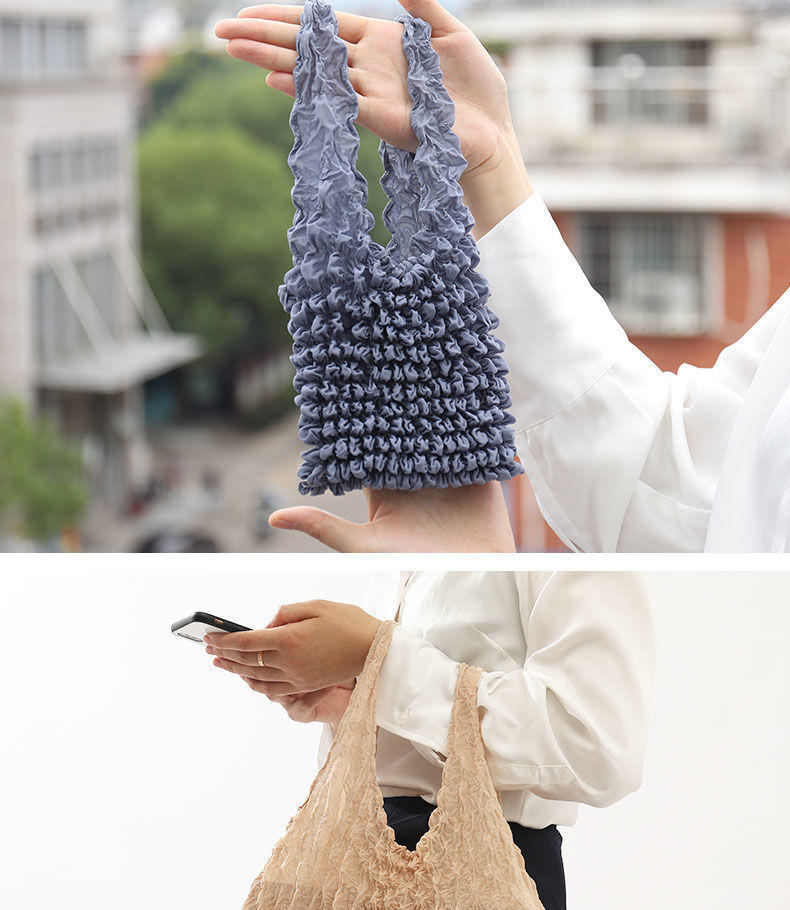 Magic bubble bag, Pineapple Bag, fashionable women's bag, multi-functional handbag, women's bag, casual and versatile, trendy new product, versatile hand-held bag detail image 9