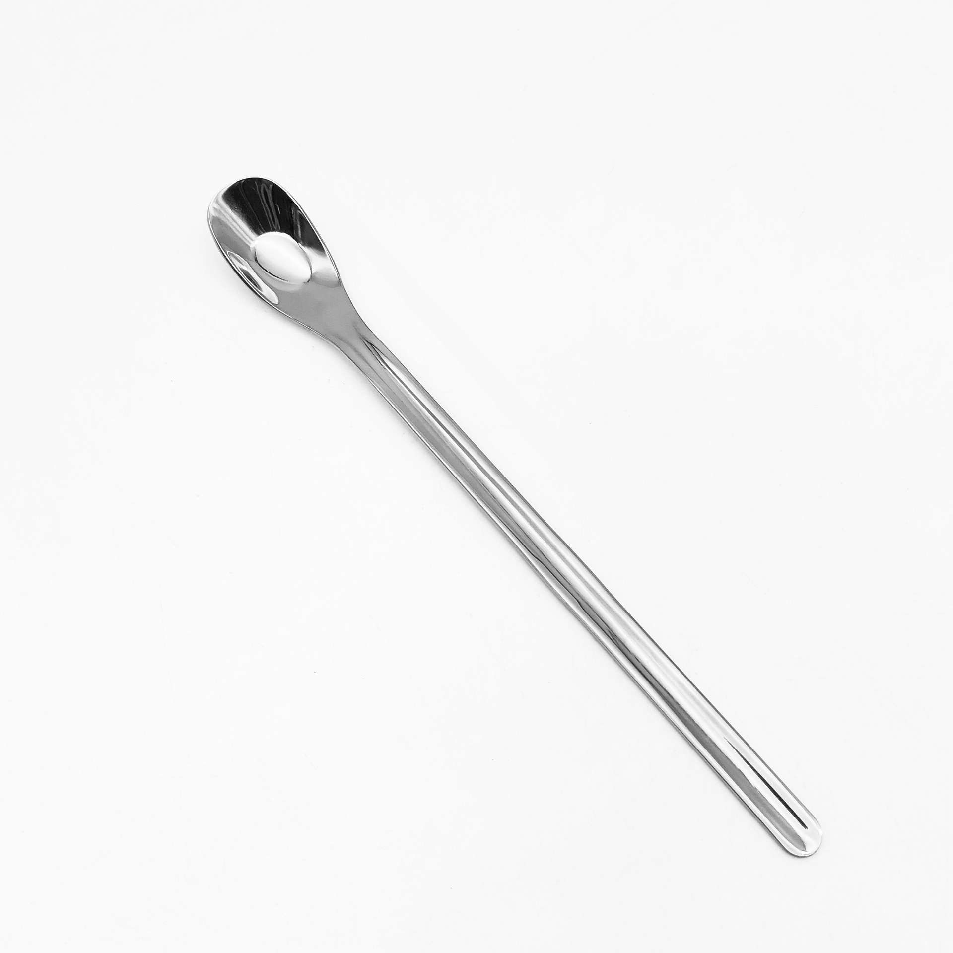 304 stainless steel ingot-shaped spoon, long-handled soup spoon, baby food spoon, coffee blender, household baby feeding spoon Item Picture