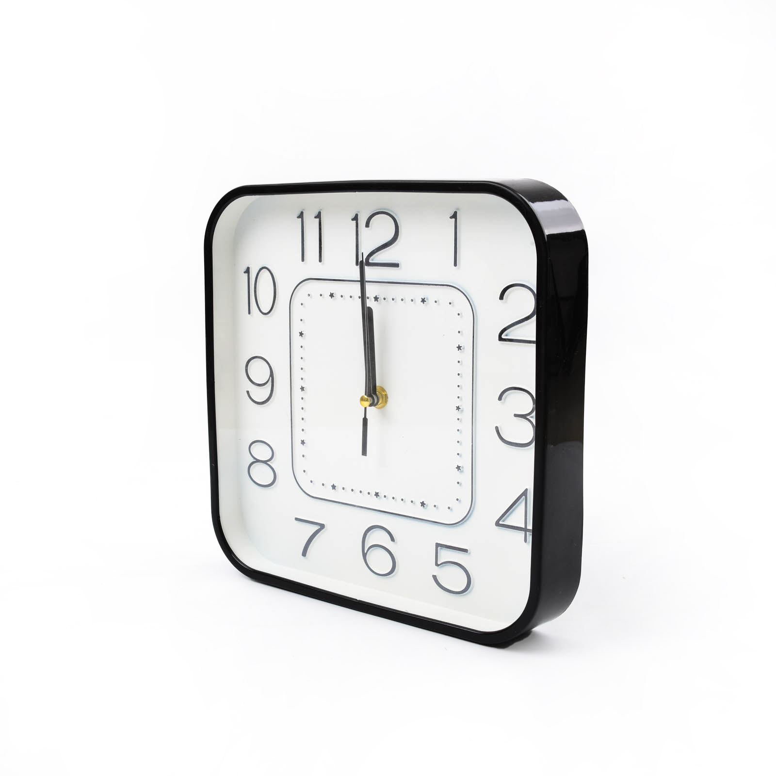 客厅静音挂钟创意时尚现代13英寸石英钟简约家用北欧风电子钟表钟产品图