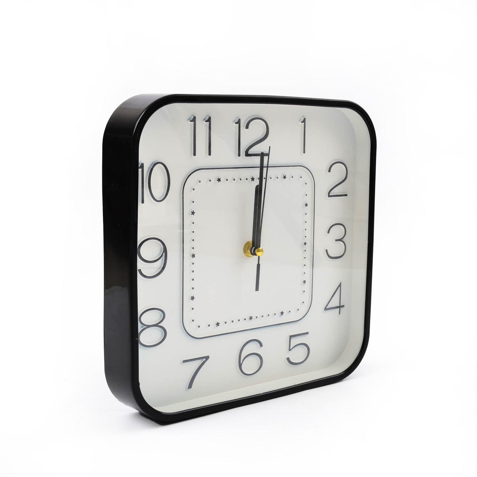 客厅静音挂钟创意时尚现代13英寸石英钟简约家用北欧风电子钟表钟细节图