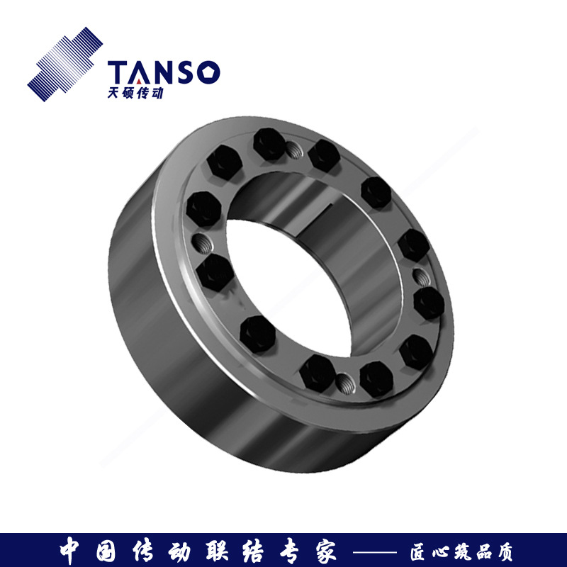 Factory wholesale transmission parts Z2 tensioning sleeves, 45# steel tensioning connection sleeves, mechanical transmission bolt tensioning sleeves Application Scenario
