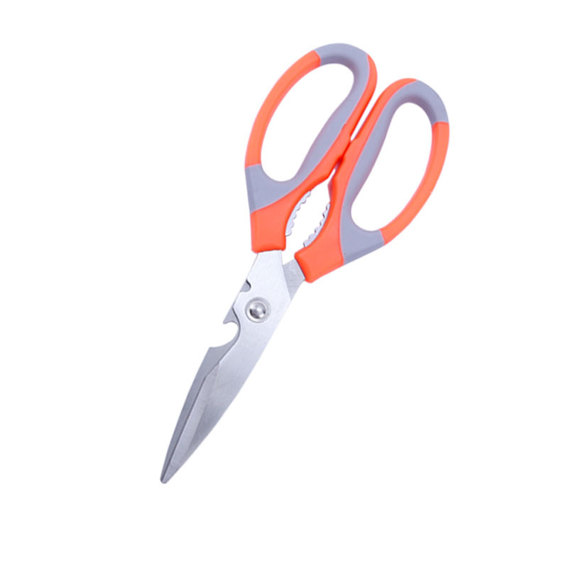 Wholesale multi-functional stainless steel household chicken bone scissors, barbecue powerful kitchen scissors, food scissors, kitchen scissors manufacturer Application Scenario